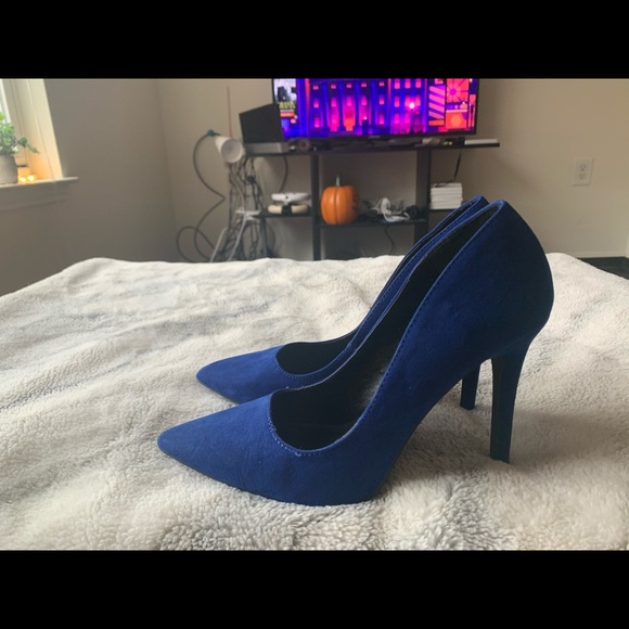 Blue Charlotte Russe heels - Picture 3 of 5